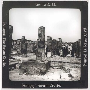 Pompeji: Forum Civile