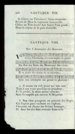 Cantique VIII.