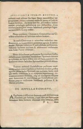 De Appellationibus.