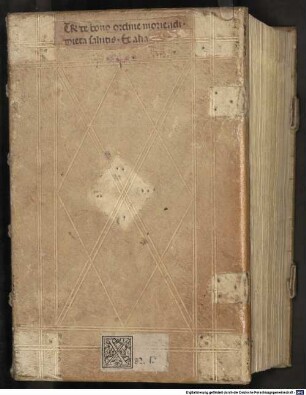 Johannis de Miza tract. de bono ordine moriendi - BSB Clm 18383