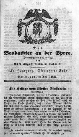 14. Stück, 2. April 1855