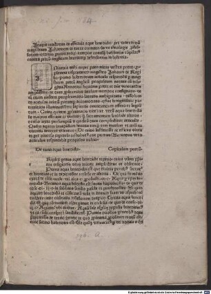 Incipit tractatus de efficacia aqu[a]e benedict[a]e