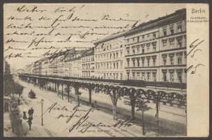 Ansichtskarte Hochbahn Gitschiner Straße [2/2]