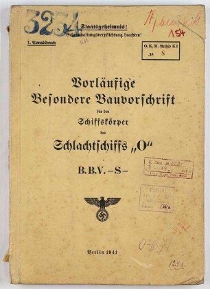Vorläufige besondere Bauvorschrift Schiffskörper