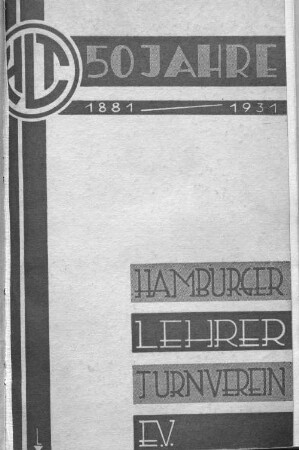 11.1931,11: Vereinszeitung // Hamburger Lehrerturnverein