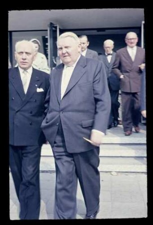 Minister Prof. Erhard 25.9.55.