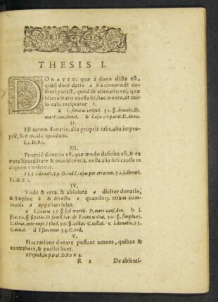 Thesis I. - XXI.
