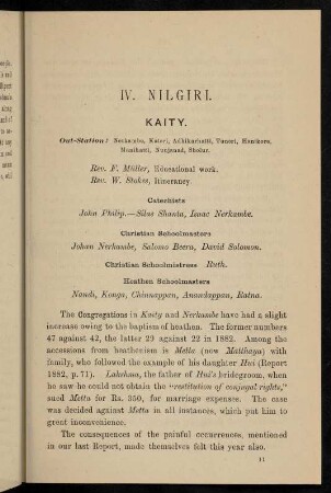 81-87, IV. Nilgiri