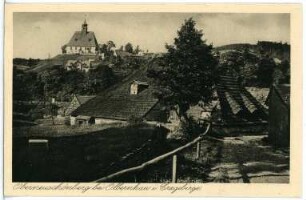 Oberneuschönberg. Blick zur Kirche