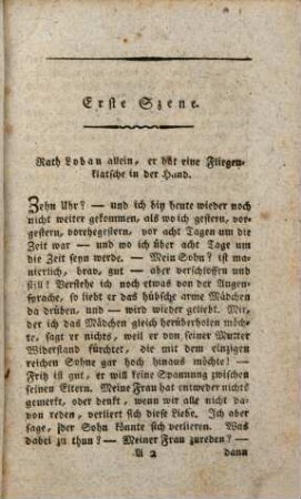 Die Brautwahl : Ein Schauspiel in 1 Akt