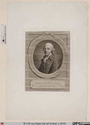 Bildnis Heinrich Friedrich Innozenz Apel