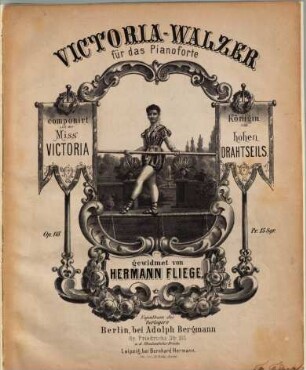 Victoria-Walzer : für das Pianoforte ; op. 118