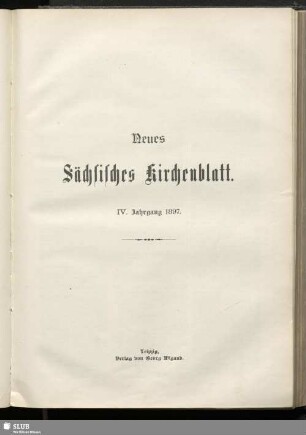 4.1897: Neues sächsisches Kirchenblatt