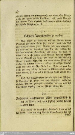 313. Zerbrochene meerschaumene Köpfe augenblicklich so gut zu kitten, daß man sogleich wieder daraus rauchen kann