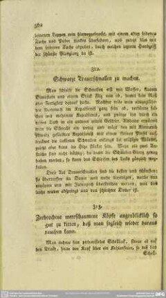 313. Zerbrochene meerschaumene Köpfe augenblicklich so gut zu kitten, daß man sogleich wieder daraus rauchen kann