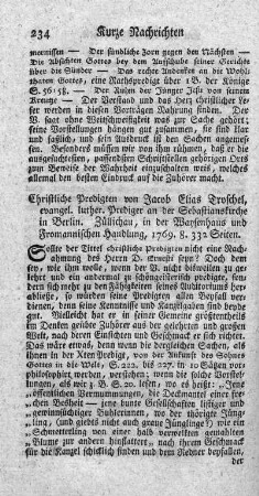Christliche Predigten.