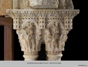 Kapitell mit Aussendung der Apostel und Kindheitsgeschichte Christi - W1ShSW