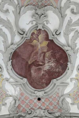 Allegorische Erläuterung zu den Leinwandbildern um den Altar