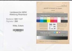 Entnazifizierung Edwin Witte , geb. 24.12.1892 (Lehrer)