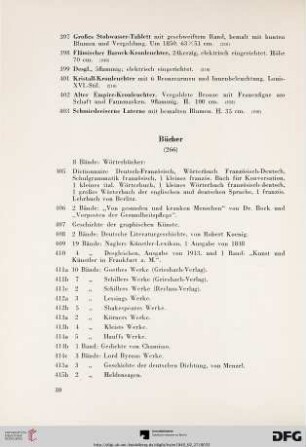 Bücher (Nr. 405-418)
