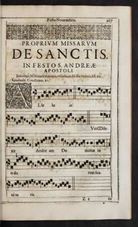 Proprium Missarum De Sanctis.
