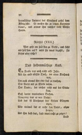 92-101, Räthsel (XXII.) - Räthsel (XXIV.)