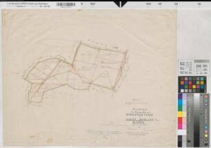 Nordwalde (Nordwalde), Teilung des Rohlingsvenn und Kibitz Schlatt, , Bl. 4 Brouillonkarte