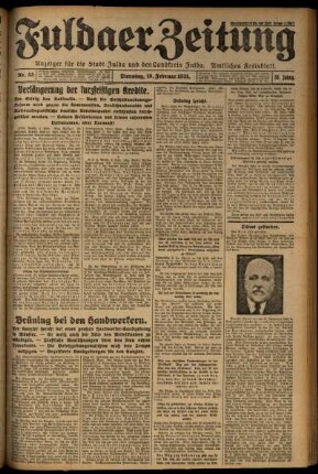 Ausgabe vom Dienstag, den 10. Februar 1931.