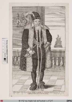 Bildnis Andreas Eberhard Frhr. Rauber von Plankenstein