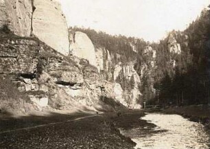 Elbsandsteingebirge. Kirnitzschtal