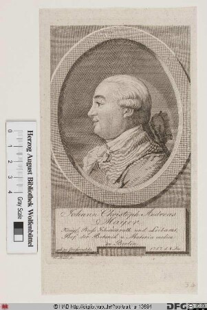 Bildnis Johann Christoph Andreas Mayer