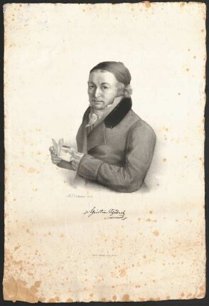 [Bildnis Christian Schubert]