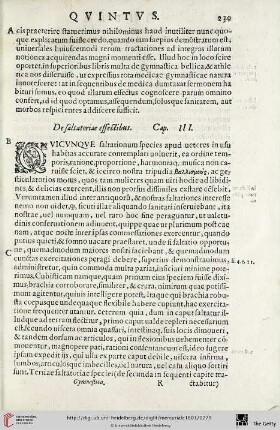 Cap. III.: De saltatoriae effectibus