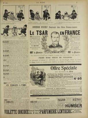Premier Policeman. - Sapristi, il n'veut pas marcher, et pas de broutte à l'horizon.