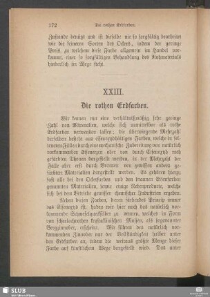 XXIII. Die rothen Erdfarben