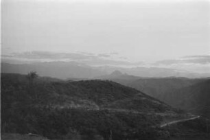 Das Simien Gebirge : Blick von Norden auf das Simien Gebirge.