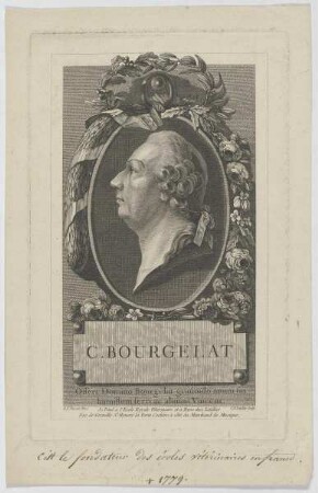 Bildnis des C. Bourgelat