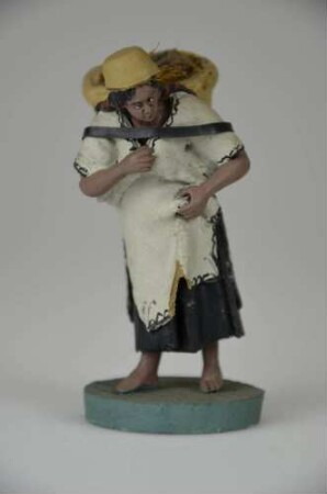 Genrefigur "Frau mit Gepäck"