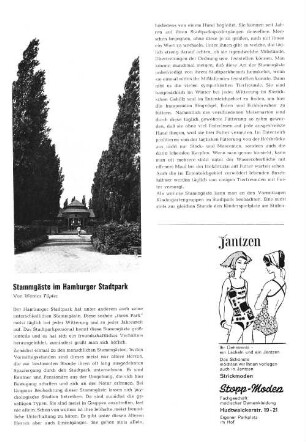 Stammgäste im Hamburger Stadtpark