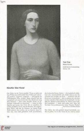 59: Künstler über Kunst