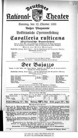 Der Bajazzo