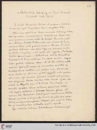 Eichstädt, 16.02.1594