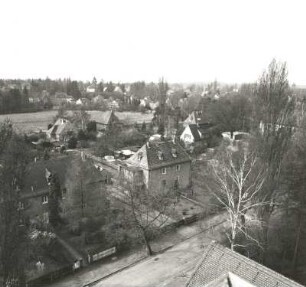 Dresden-Blasewitz, Waldparkstraße 3. Villa (1876/1900). Straßenansicht mit Gartentor