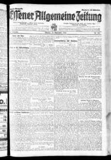 Essener allgemeine Zeitung. 1918-1943