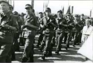 Kampfgruppen auf der Berliner Maidemonstration 1961