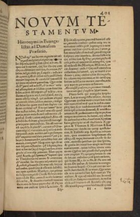 Novum Testamentum.