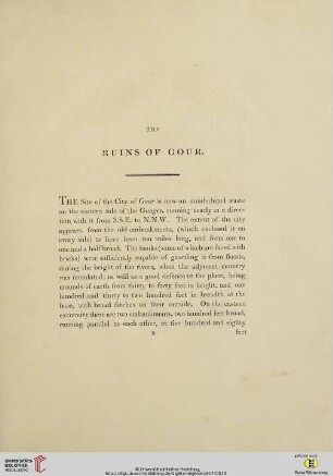 The ruins of Gour