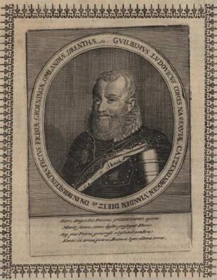 Wilhelm Ludwig Graf zu Nassau-Dillenburg (1560 - 1620), Statthalter von Friesland, Groningen und Drenthe