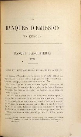 Les banques d'émission en Europe par Octave Noël, 1
