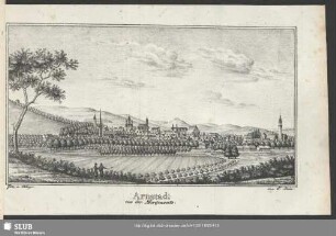 Arnstadt von der Morgenseite